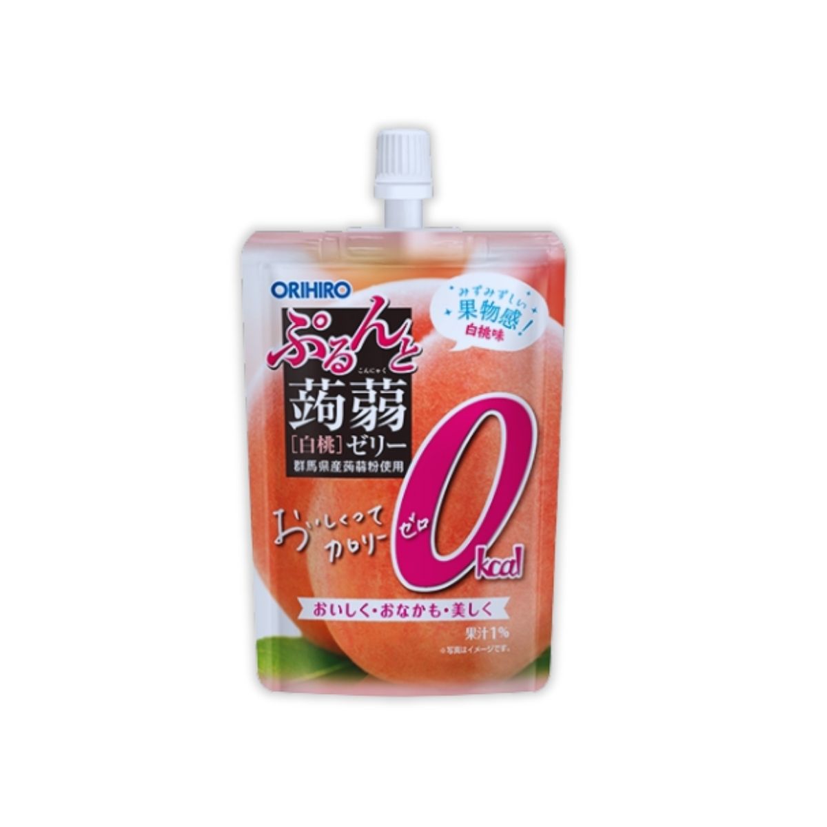 Orihiro Konjac Jelly Pouch: 0 Calorie