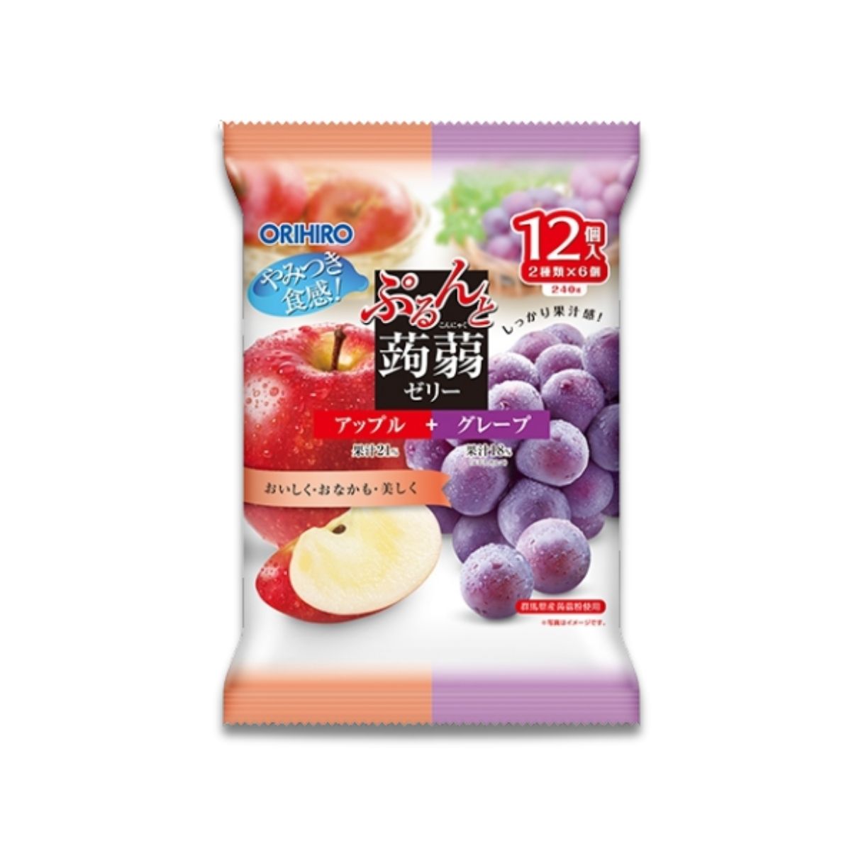 Orihiro Konjac Jelly: 12 pieces