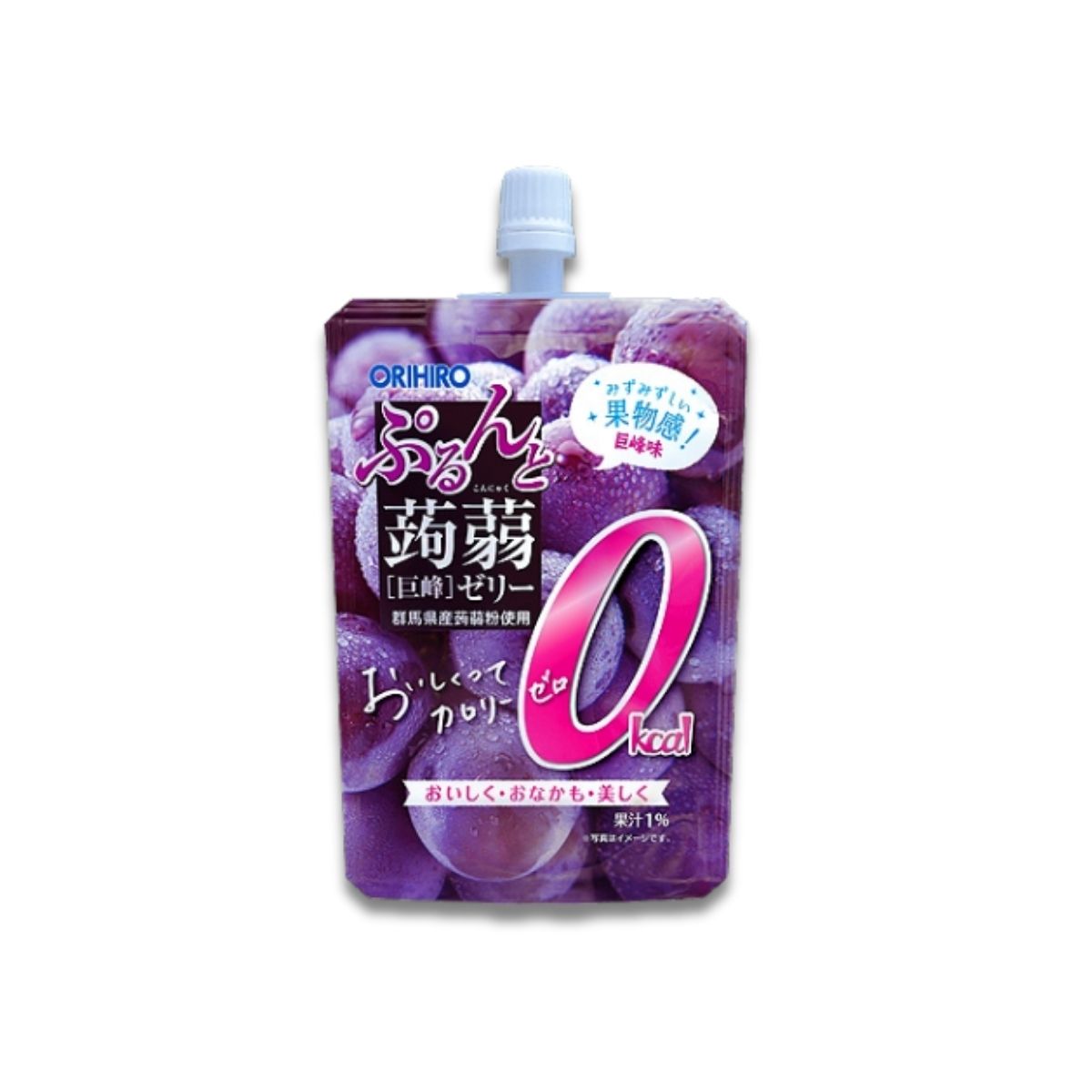 Orihiro Konjac Jelly Pouch: 0 Calorie