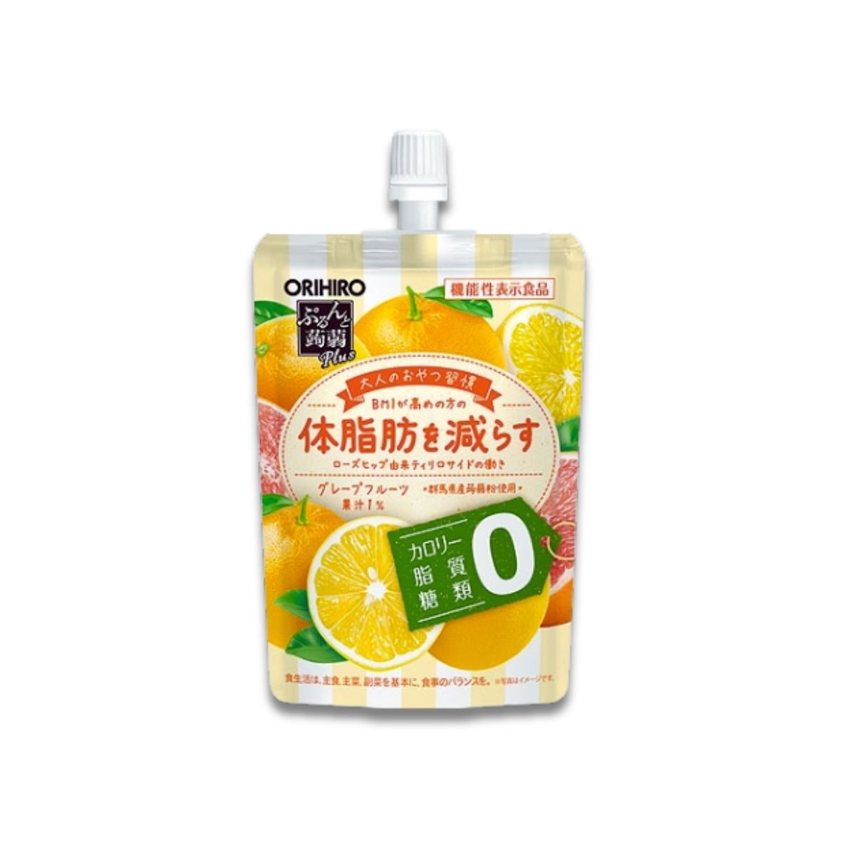 Orihiro Konjac Jelly Pouch: 0 Calorie
