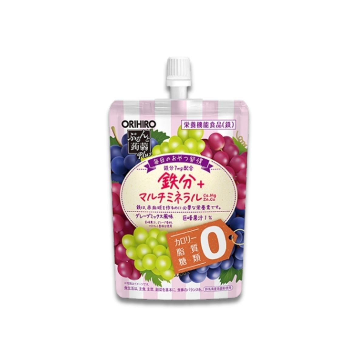 Orihiro Konjac Jelly Pouch: 0 Calorie