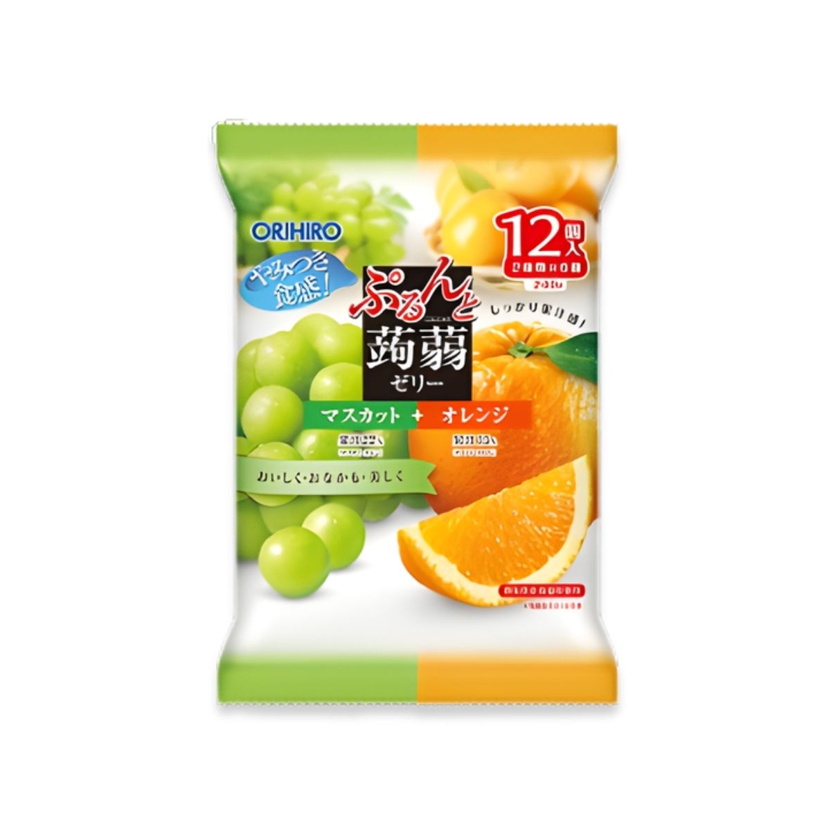 Orihiro Konjac Jelly: 12 pieces