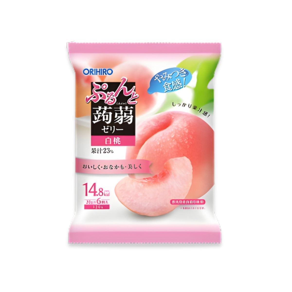 Orihiro Konjac Jelly: 6 pieces