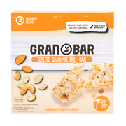 Granobar - Salted Caramel - Nut Bar, 225g (5pcs)