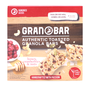 Granobar - Honey, Cranberries, & Nuts, 225g (5pcs)