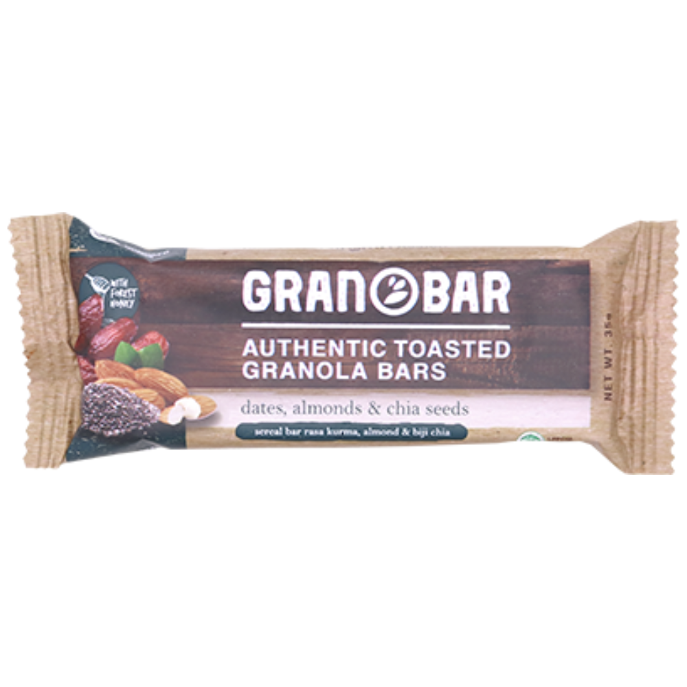 Granobar - Dates, Almonds, & Chia Seeds 225g (5pcs)