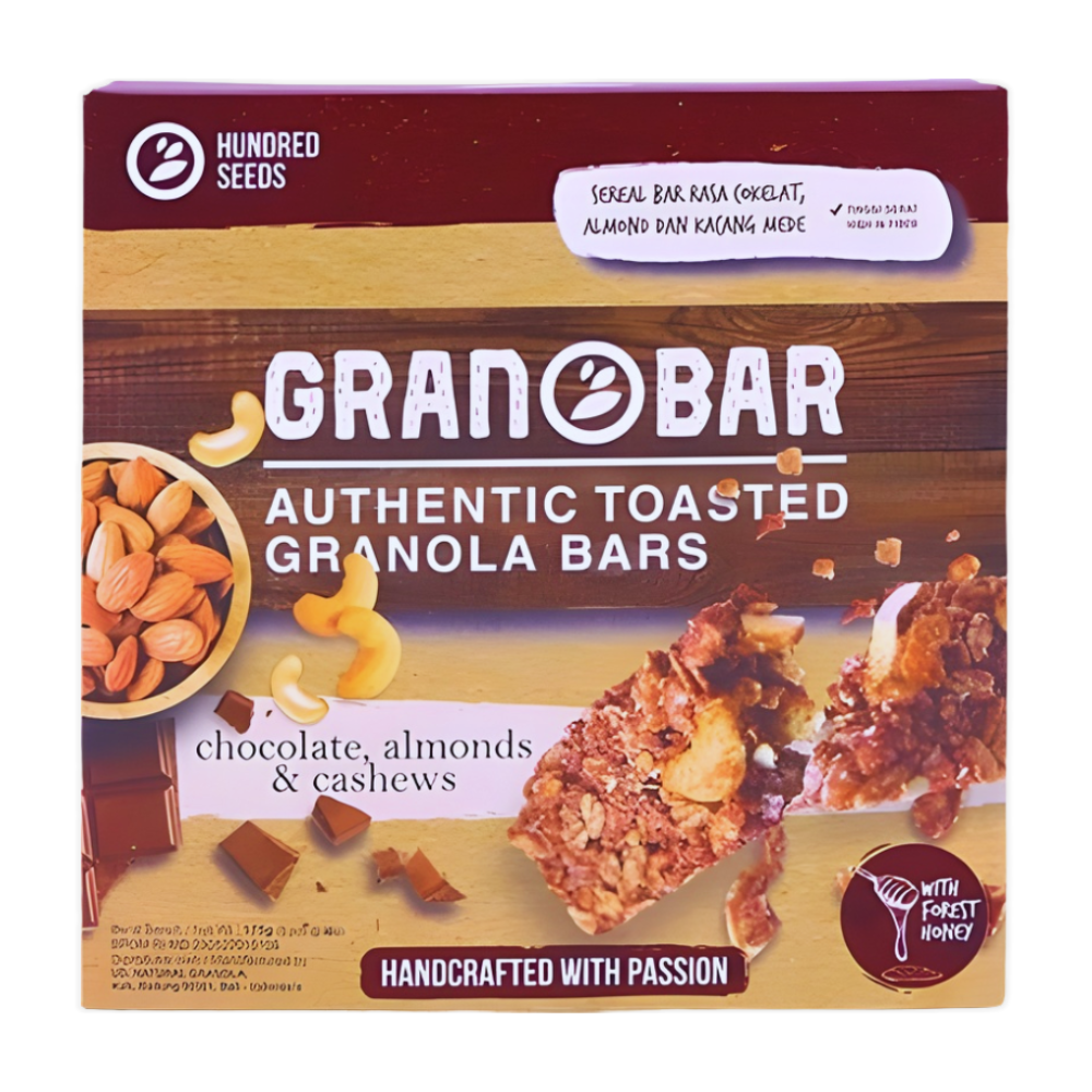 Granobar - Chocolate, Almonds, & Cashews 225g (5pcs)