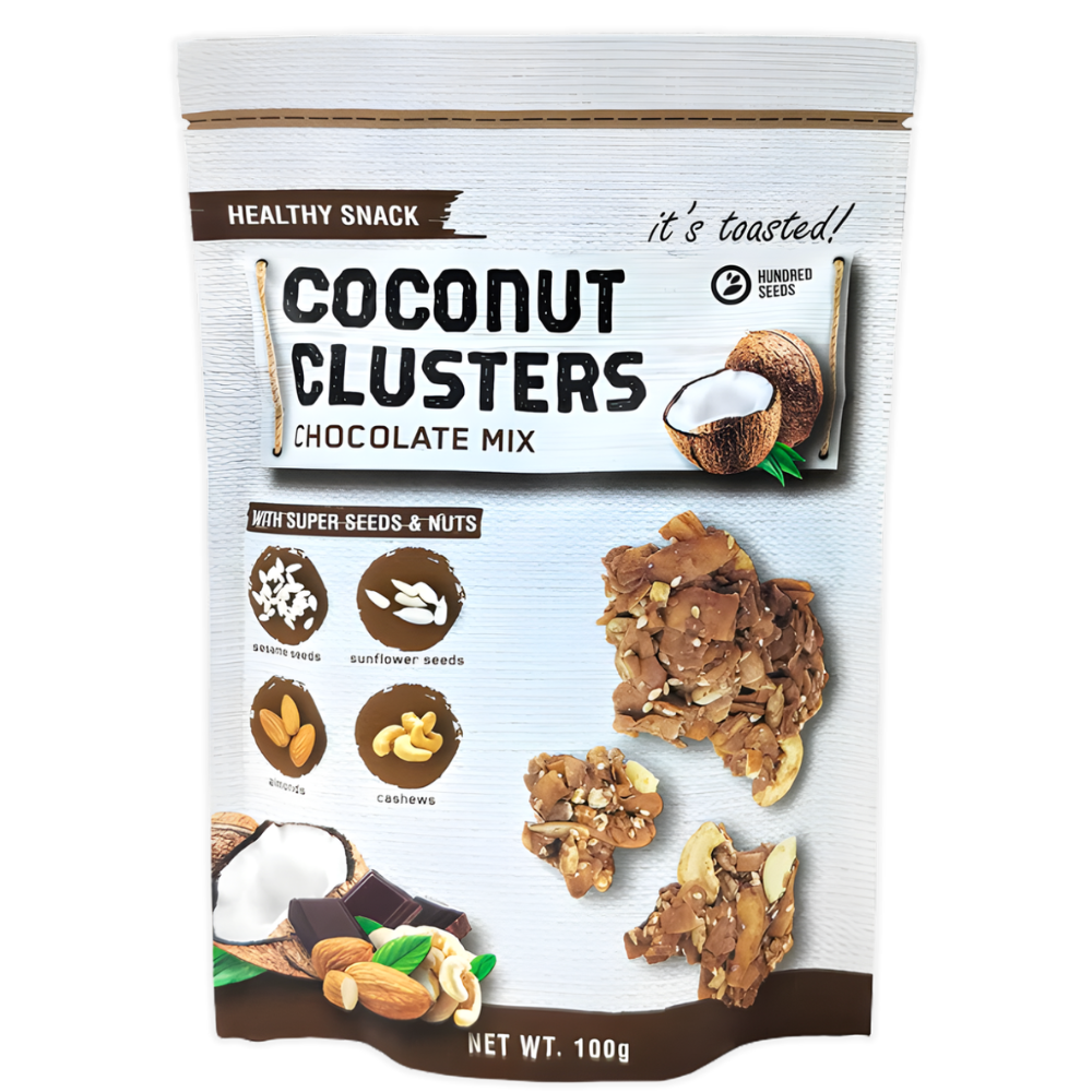Coconut Clusters - Chocolate Mix 100g