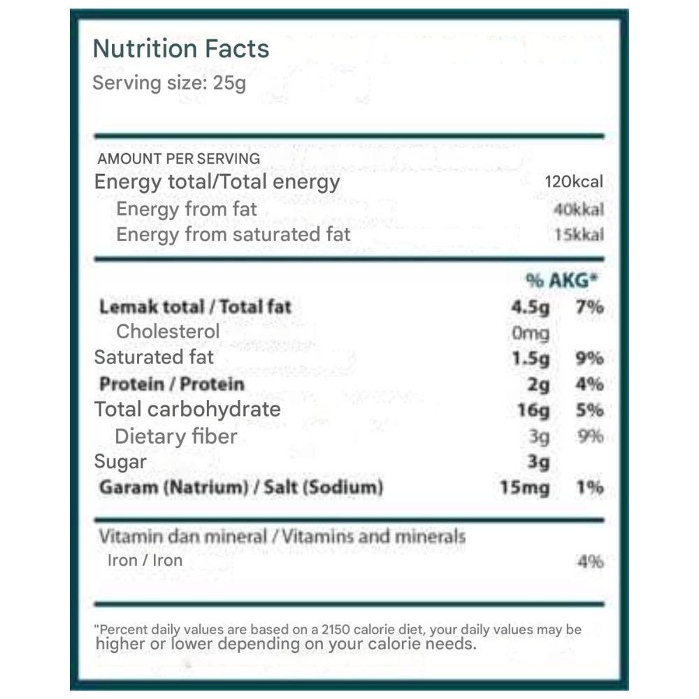 Granola Creations – Toasted Muesli Tropical Fruits & Nuts Mini Size 60g