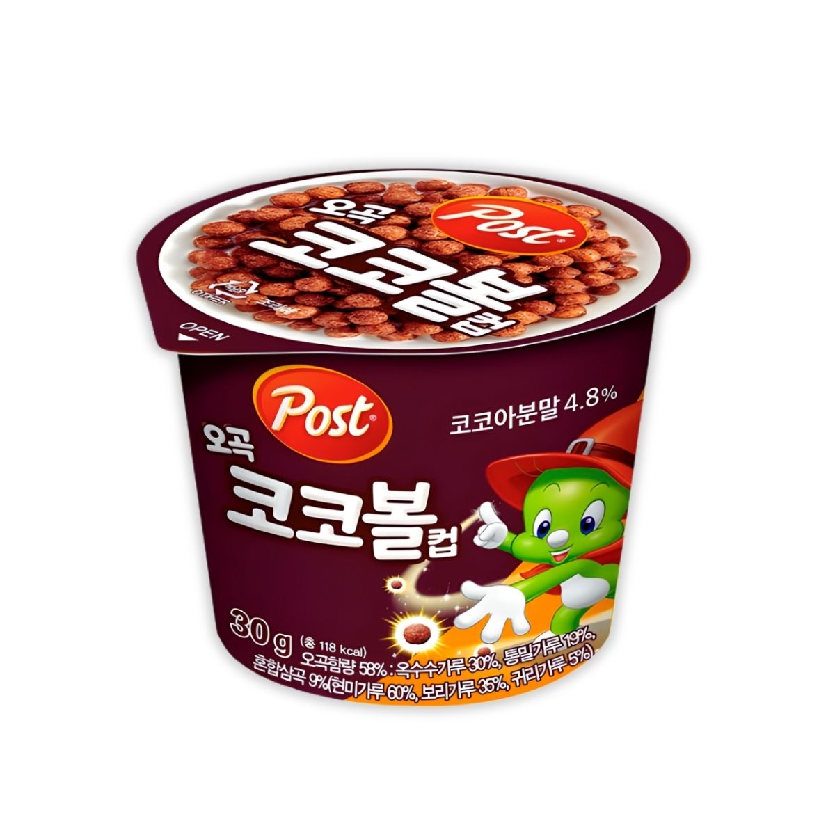 Post Oreo Cereal in Cup: Choco Ball/ Cranberry Almond 30g