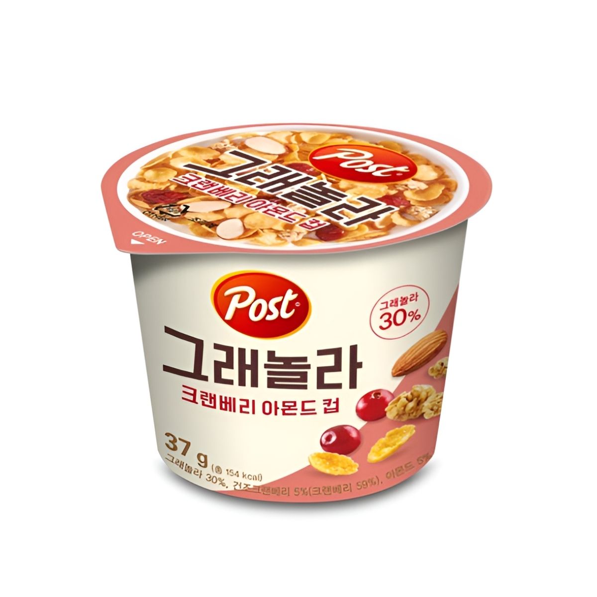 Post Oreo Cereal in Cup: Choco Ball/ Cranberry Almond 30g