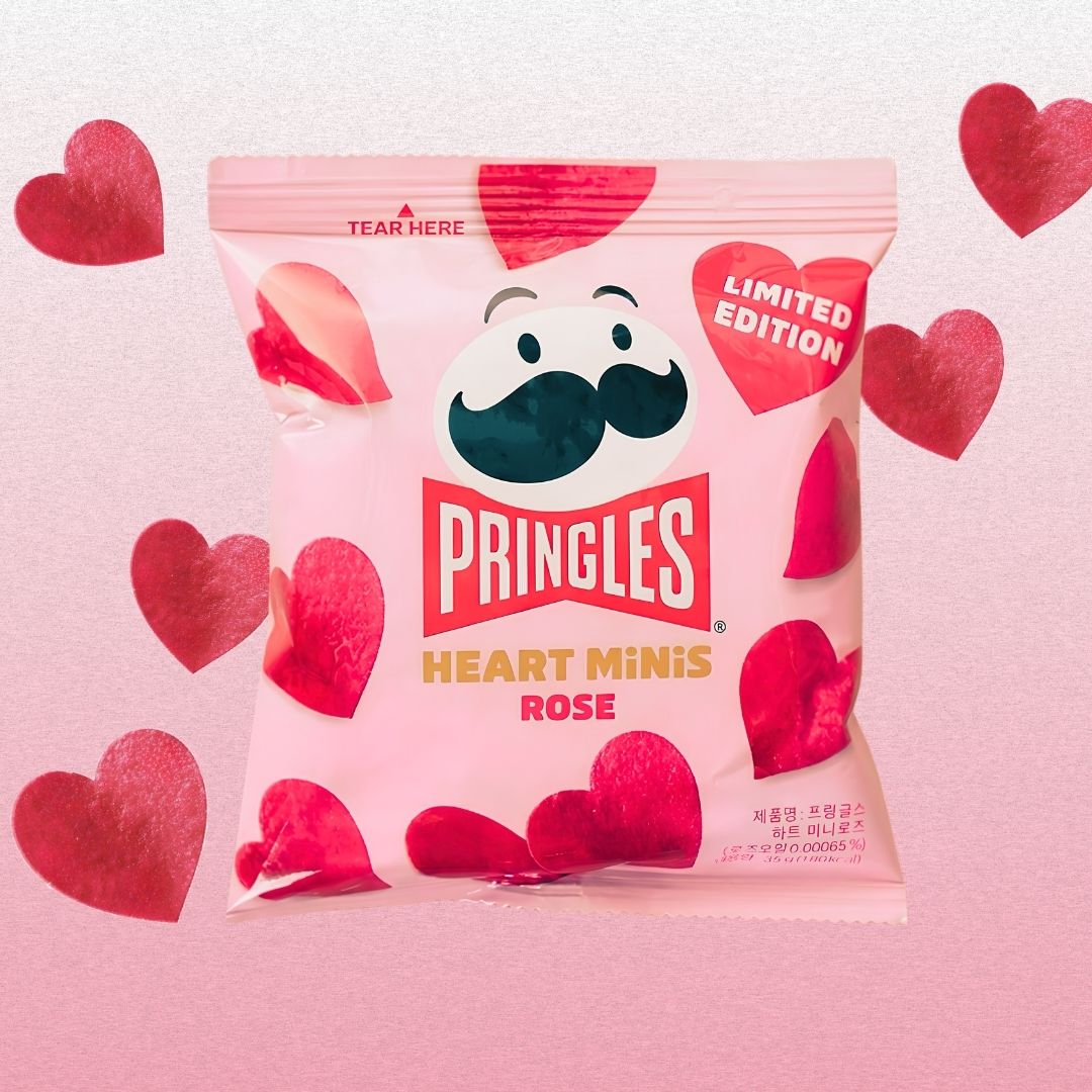 Nongshim Pringles Heart Mini Rose 35g