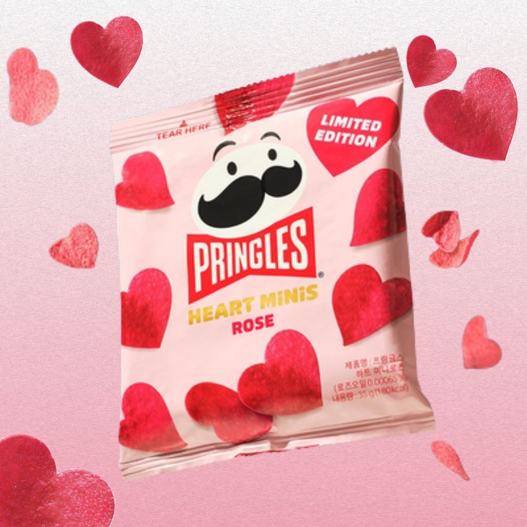 Nongshim Pringles Heart Mini Rose 35g