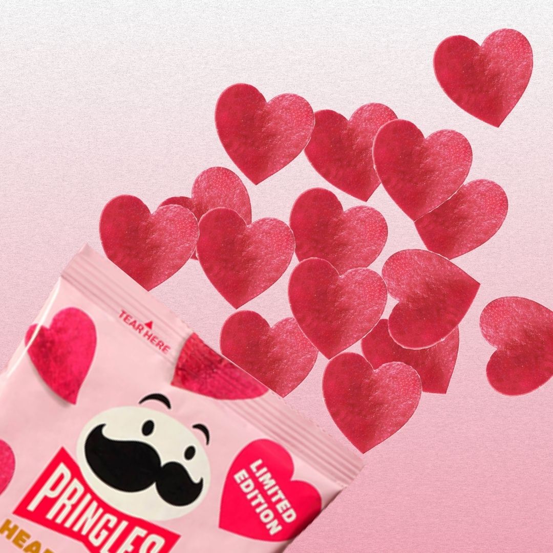 Nongshim Pringles Heart Mini Rose 35g