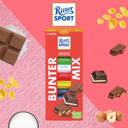 Ritter Sport Mini Chocolate Mix 150g: Colourful Choco Mix