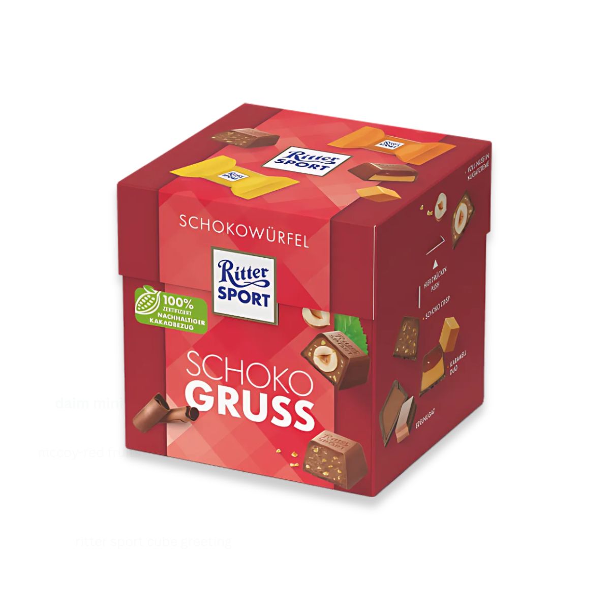 Ritter Sport Chocolates: Cube 176g