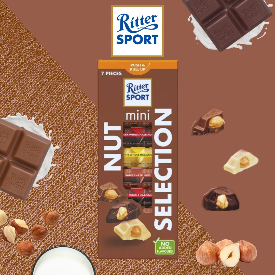 Ritter Sport Mini Chocolate Mix 116g: Voll-Nuss Mix
