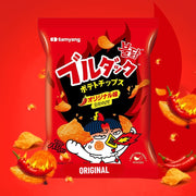Japanese Samyang Buldak Potato Chips: Original