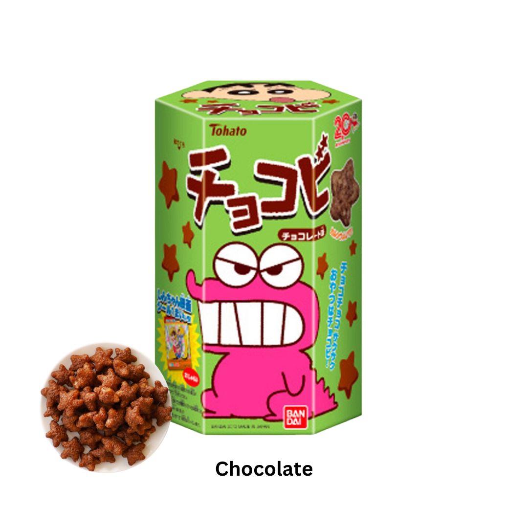 [Seasonal] Crayon Shin-Chan Chocobi Corn Snacks 18g/ Different Flavour/ Product of Japan