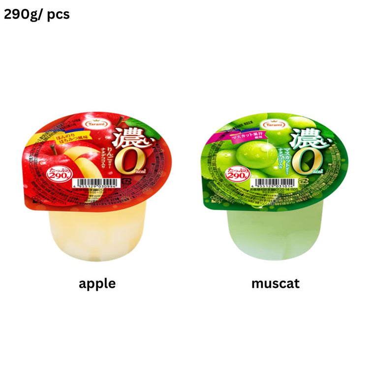 Tarami Thick 0 Kcal Jelly 290g| Apple Muscat/ Product of Japan