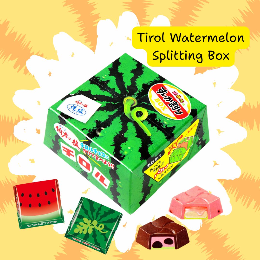 Tirol Chocolate Watermelon Splitting Box 12P 108g