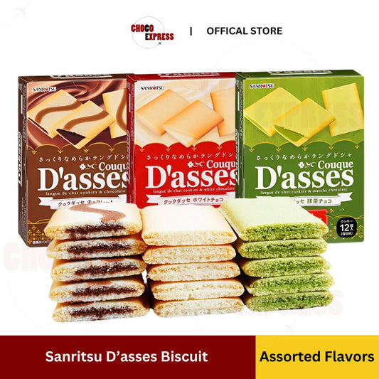 Sanritsu D'asses Biscuits Assorted Flavors/ Imported from Japan