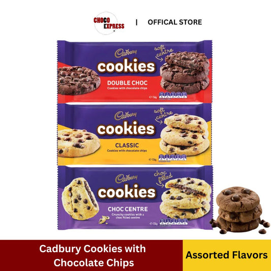 Cadbury Cookies with Chocolate Chips 156g/ Product of Australia