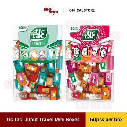 Tic Tac Liliput Assorted Flavors 60's 225g/ Product of Germany