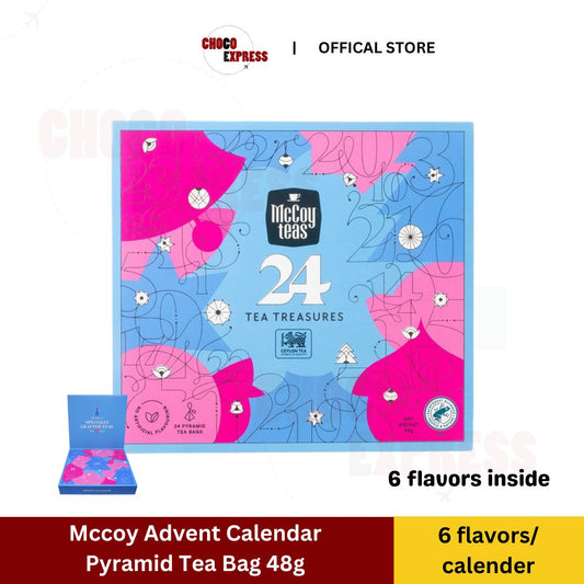 Mccoy Advent Calendar Pyramid Tea Bag 48g/ Product of Sri Lanka