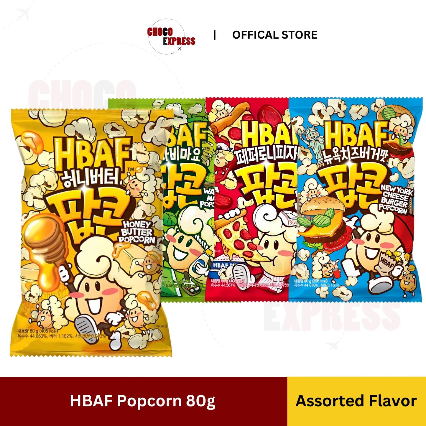 HBAF Popcorn 80g/ Product of Korea