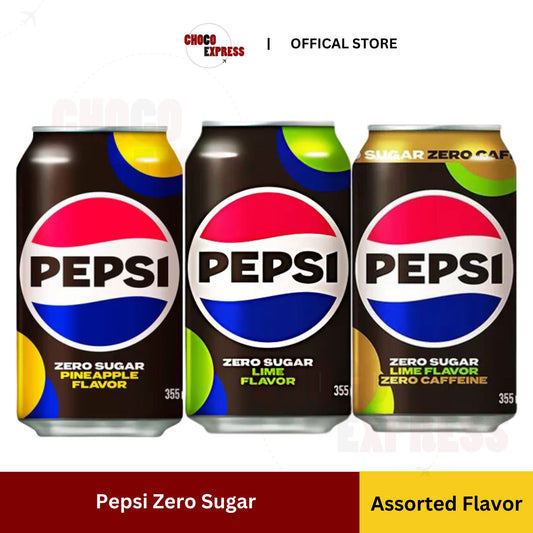 Pepsi Zero Sugar 355ml/ Product of Korea