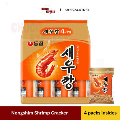 Nongshim Shrimp Cracker 4p 120g/ Product of Korea