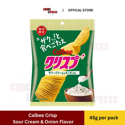 Calbee Crisp Sour Cream & Onion Flavor 45g/ Product of Japan