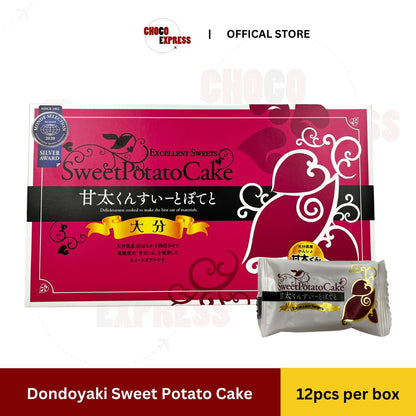 Dondoyaki Sweet Potato Cake 12p 360g/ Product of Japan