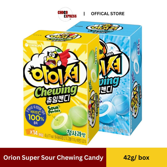 Orion Super Sour Chewing Candy 42g/ Product of Korea