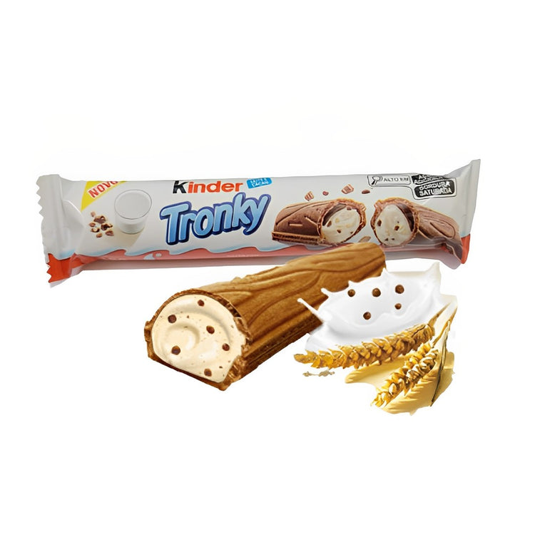 Kinder Tronky Milk Chocolate Wafer T5 90g/ Italy Product