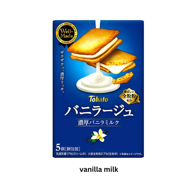 Tohato Rich Filling Sandwich Cookies Assorted Flavor/ Japan Product
