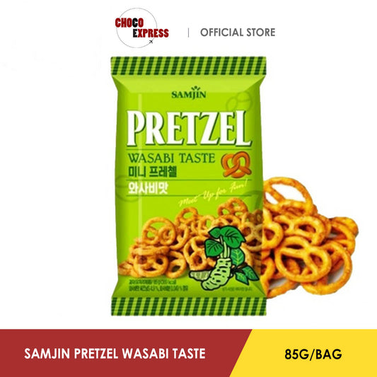 Samjin Pretzel Wasabi Taste 85G