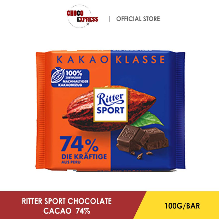 Ritter Sport Cacao 74% Peru 100G