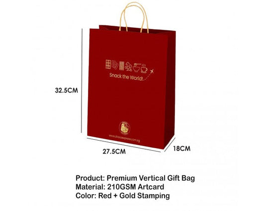 Choco Express Premium Gift Bag w Gift Card