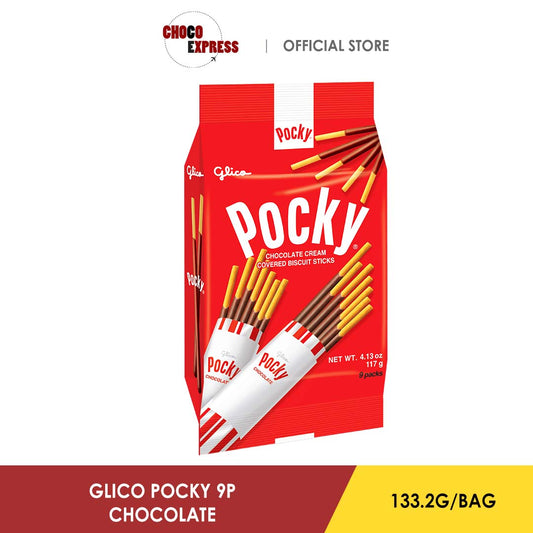 Glico Pocky Chocolate 8P 133.2G