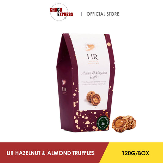 LIR Hazelnut & Almond Truffles 120G