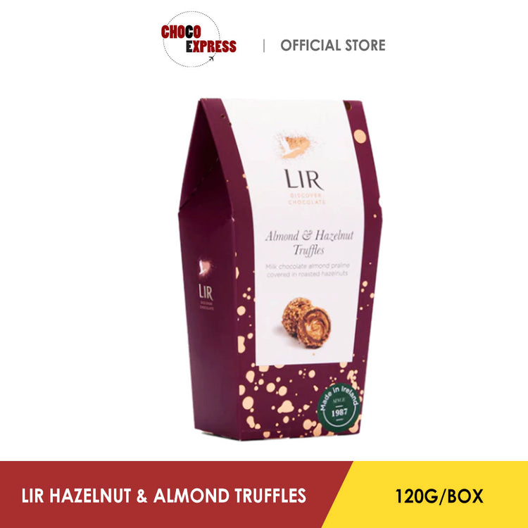 LIR Hazelnut & Almond Truffles 120G