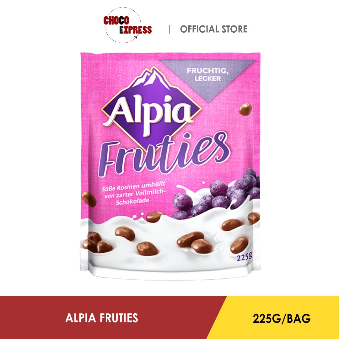 (ETA:29 Sept 2024) Alpia Fruties California Raisins Chocolate 225g (ETA:29 Sept 2024)