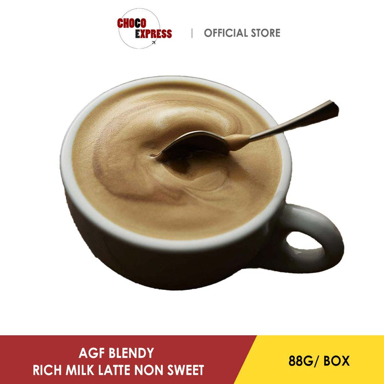 AGF Blendy Rich Milk Latte Non Sweet 88g