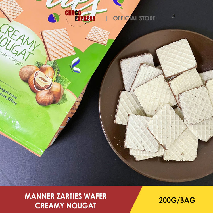 Manner Zarties Creamy Nougat Wafer 200G