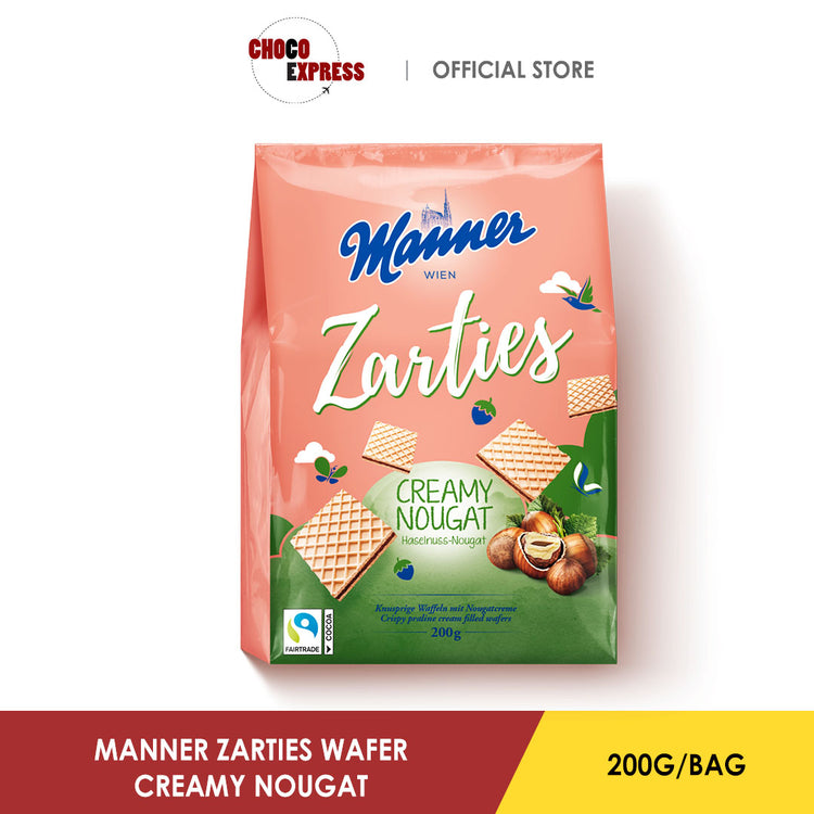 Manner Zarties Creamy Nougat Wafer 200G