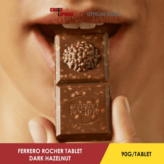 original Ferrero Rocher dark hazelnut Bar 90g New product from Germany