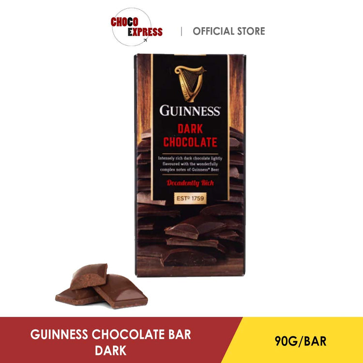 Guinness Dark Chocolate Bar 90G