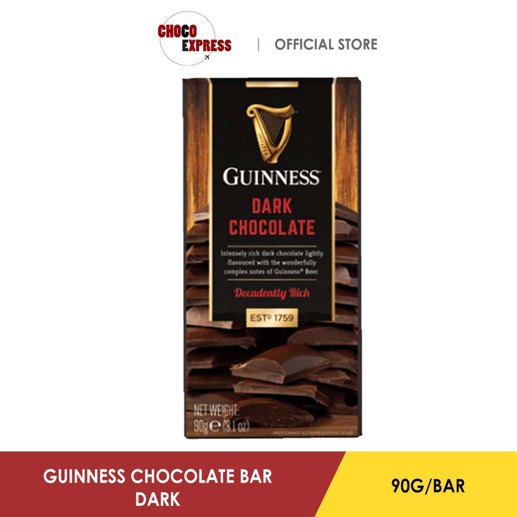 Guinness Dark Chocolate Bar 90G